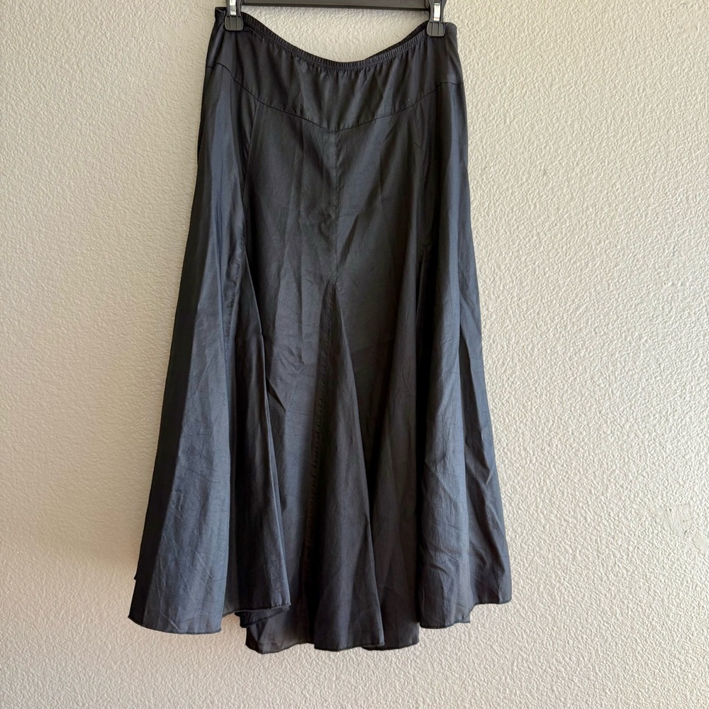 Karen Kane Black Circle Skirt - Flowing A-Line Maxi Size Small